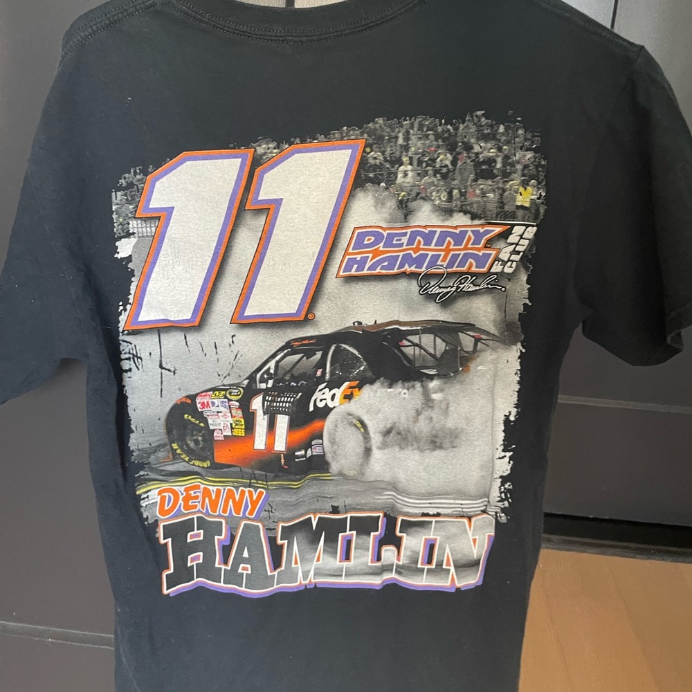 VINTAGE Denny Hamlin NASCAR Shirt